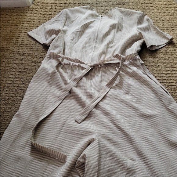 90s ROMPER gingham vest - Picture 9 of 14